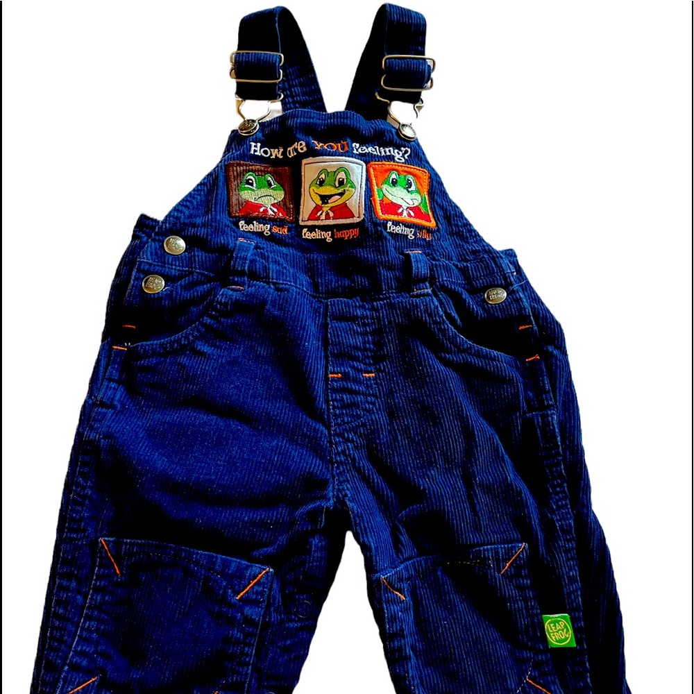 Leap frog baby vintage overalls
